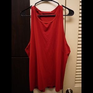 Red Lululemon Medium Tank